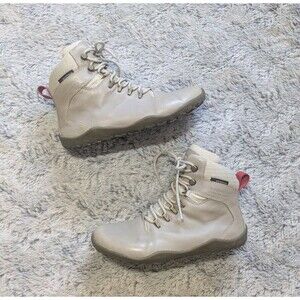 Vivobarefoot Tracker FG Hiking Boots Leather Barefoot Cement Size 37